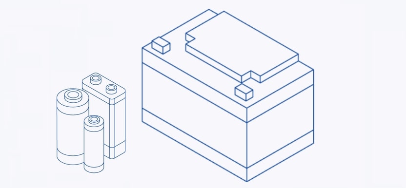 Secundaire batterijen van een accuspecialist