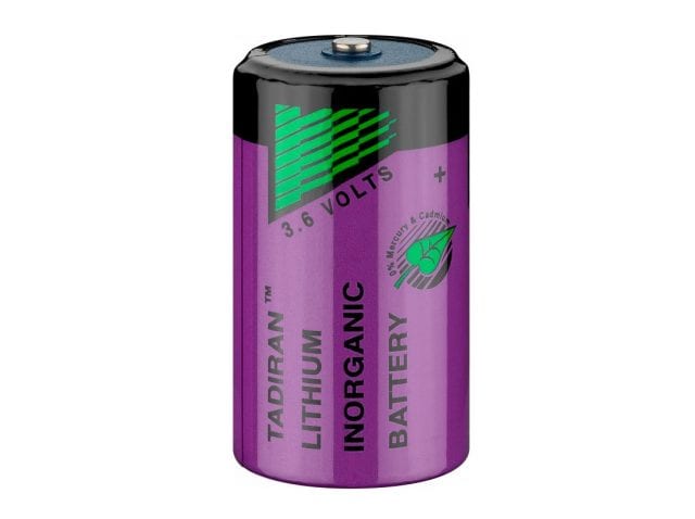 Tadiran lithium batterij