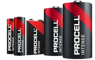 Procell Intense batteries