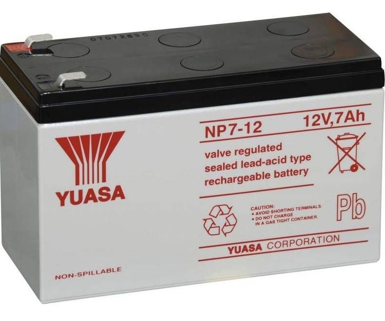Yuasa AGM lead battery